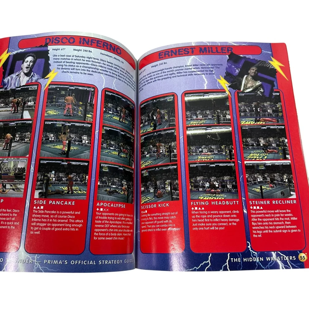 1998 WCW/NWO THUNDER (PRIMA'S OFFICIAL STRATEGY GUIDE) By Anthony Pena